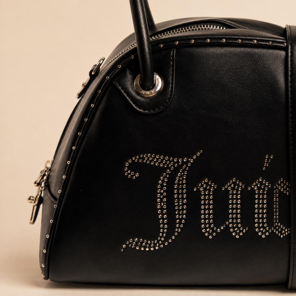 Juicy Couture Black Kimberly Bowling Bag