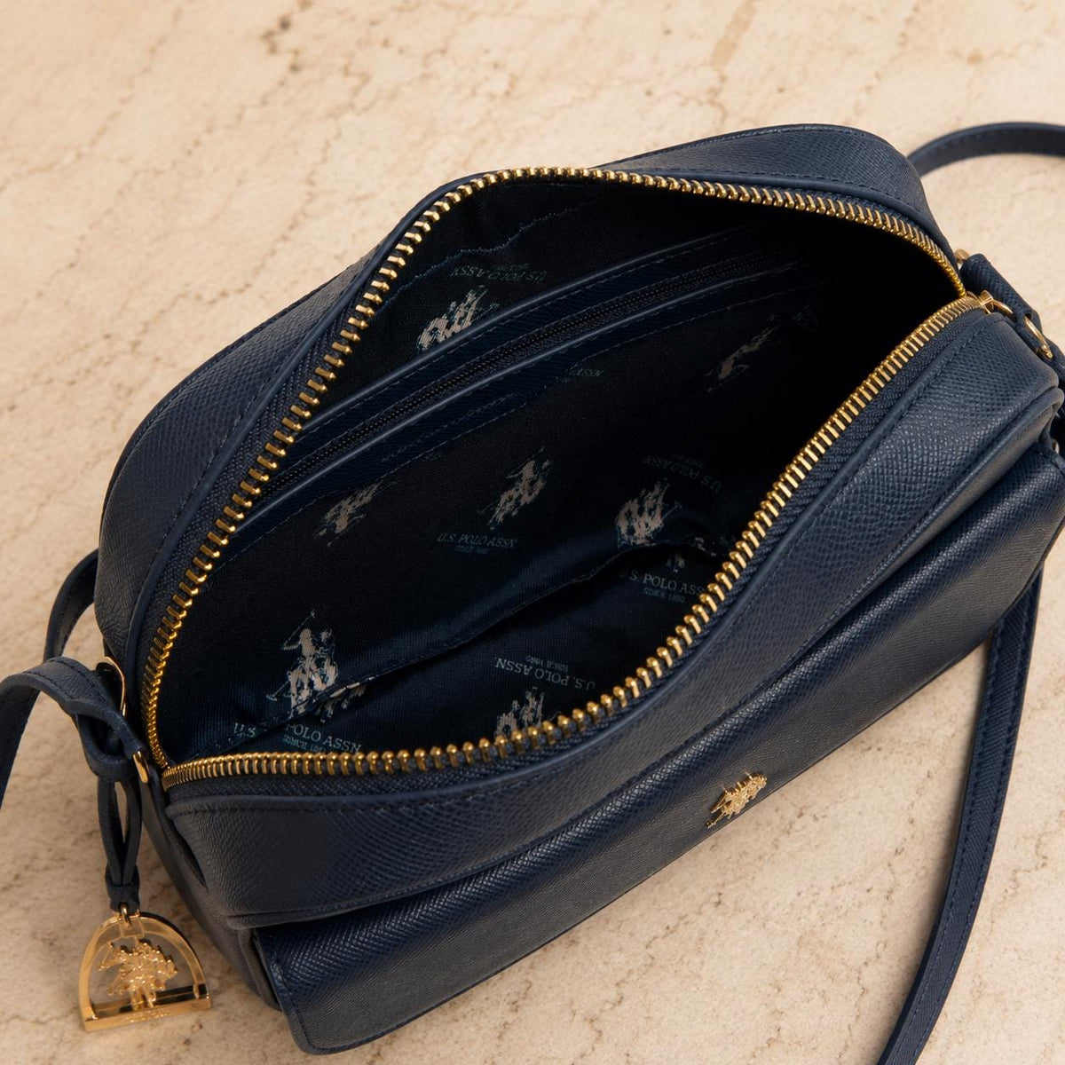 U.S. Polo Assn. Navy Crossbody Bag