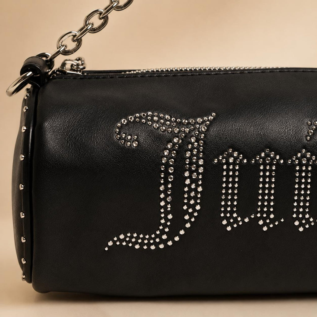 Juicy Couture Black Kimberly Barrel Shoulder Bag