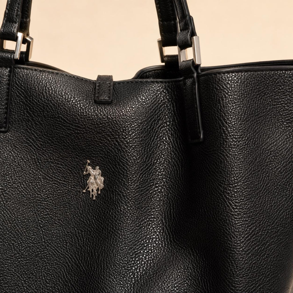 U.S. Polo Assn. Black Malibu Tote Bag