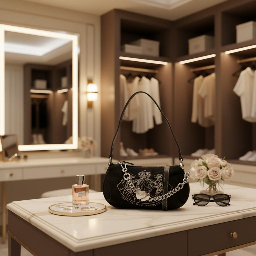 Juicy Couture Black Crossbody Bag