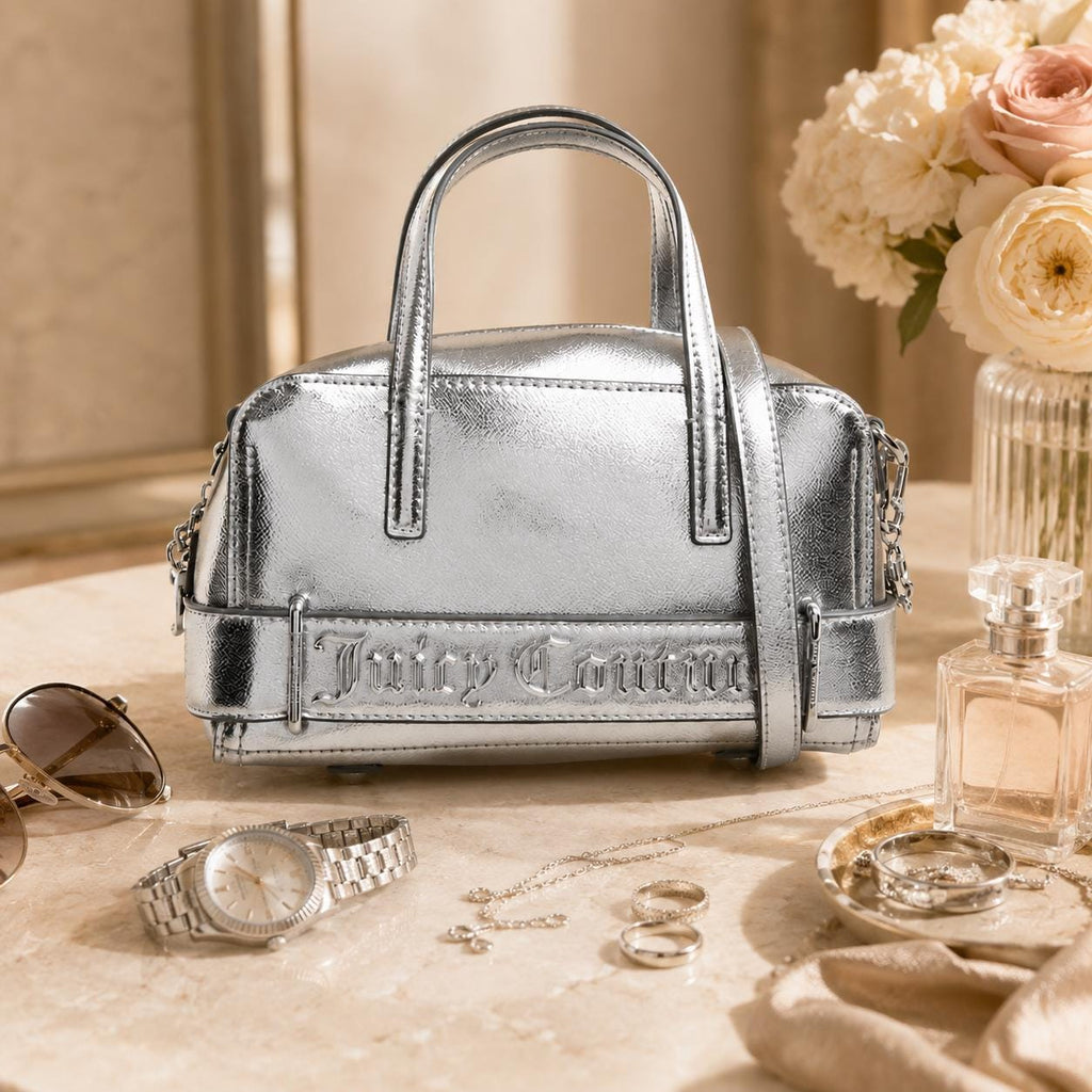 Juicy Couture Silver Jasmine Reflection Handbag