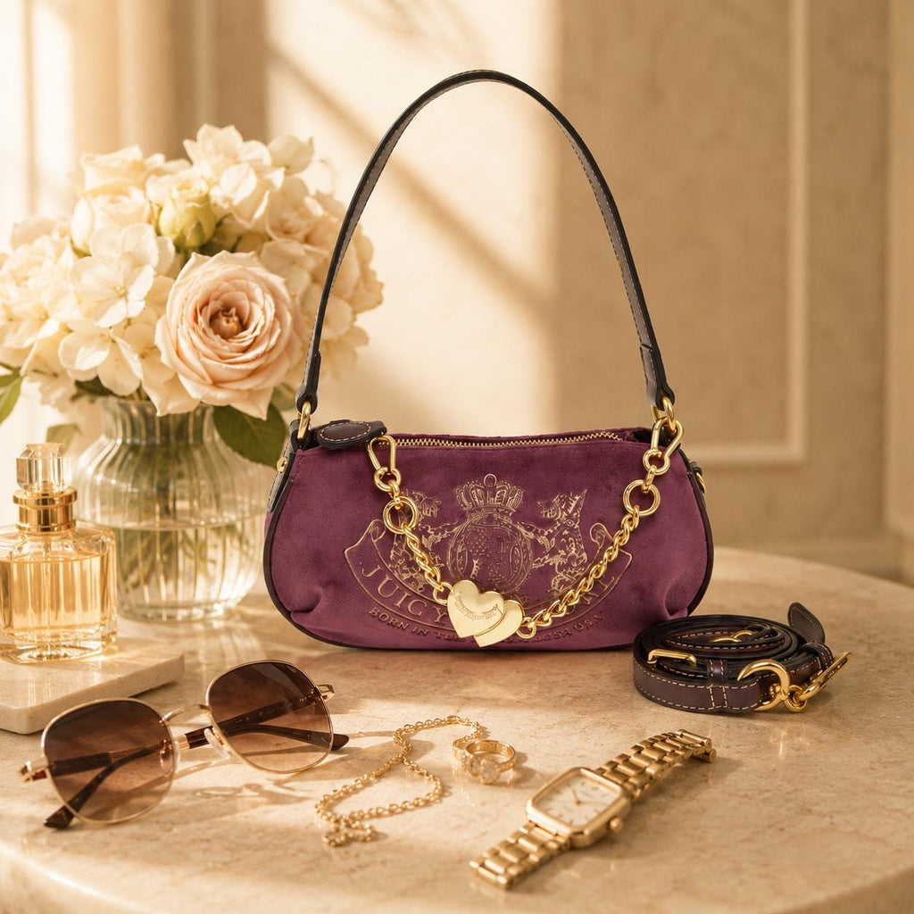 Juicy Couture Purple Crossbody Bag