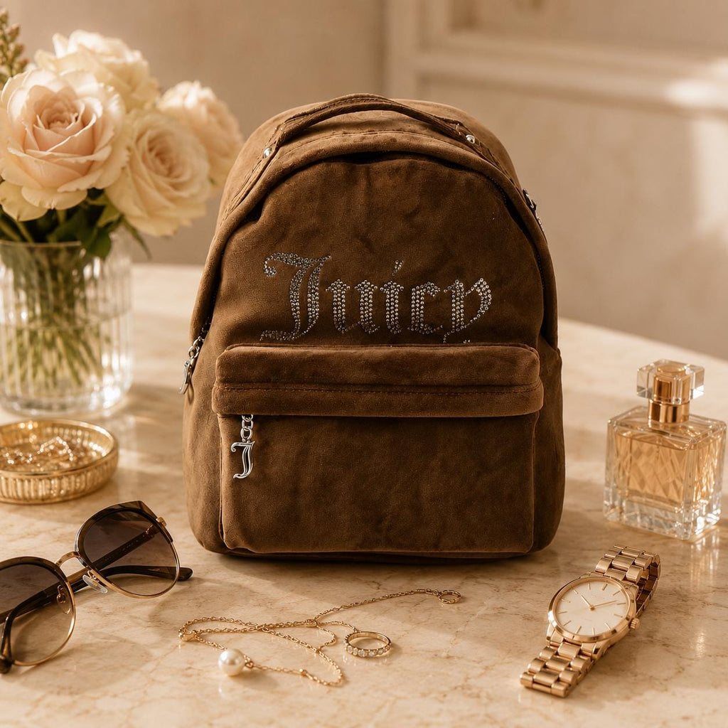 Juicy Couture Brown Kimberly Backpack