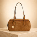 Silviano Tan Brown Shoulder Bag