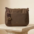 Osprey London Brown Nomad Zip Satchel