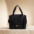 French Connection Black Weekender Shoulder Bag