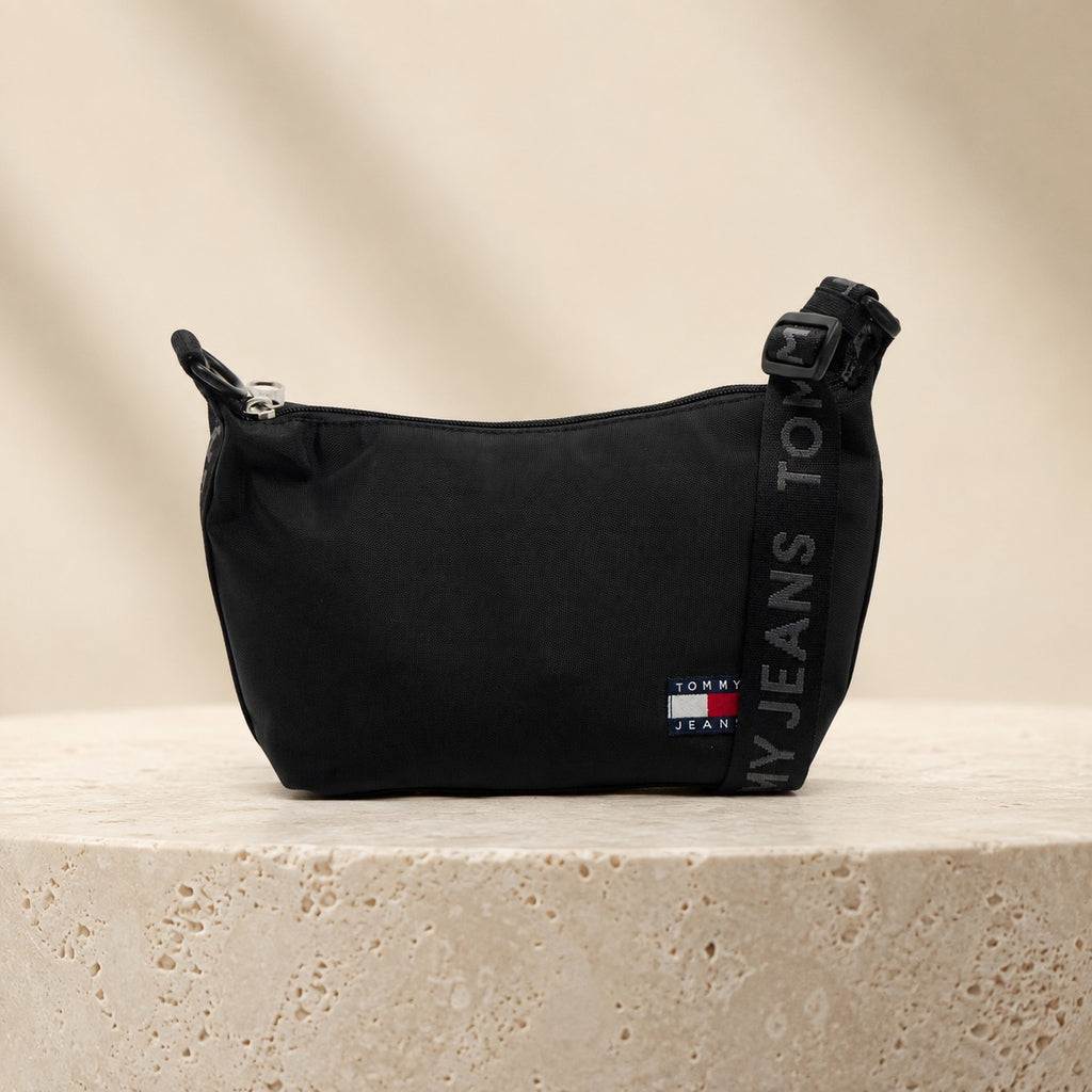 Tommy Jeans Black Crescent Shoulder Bag