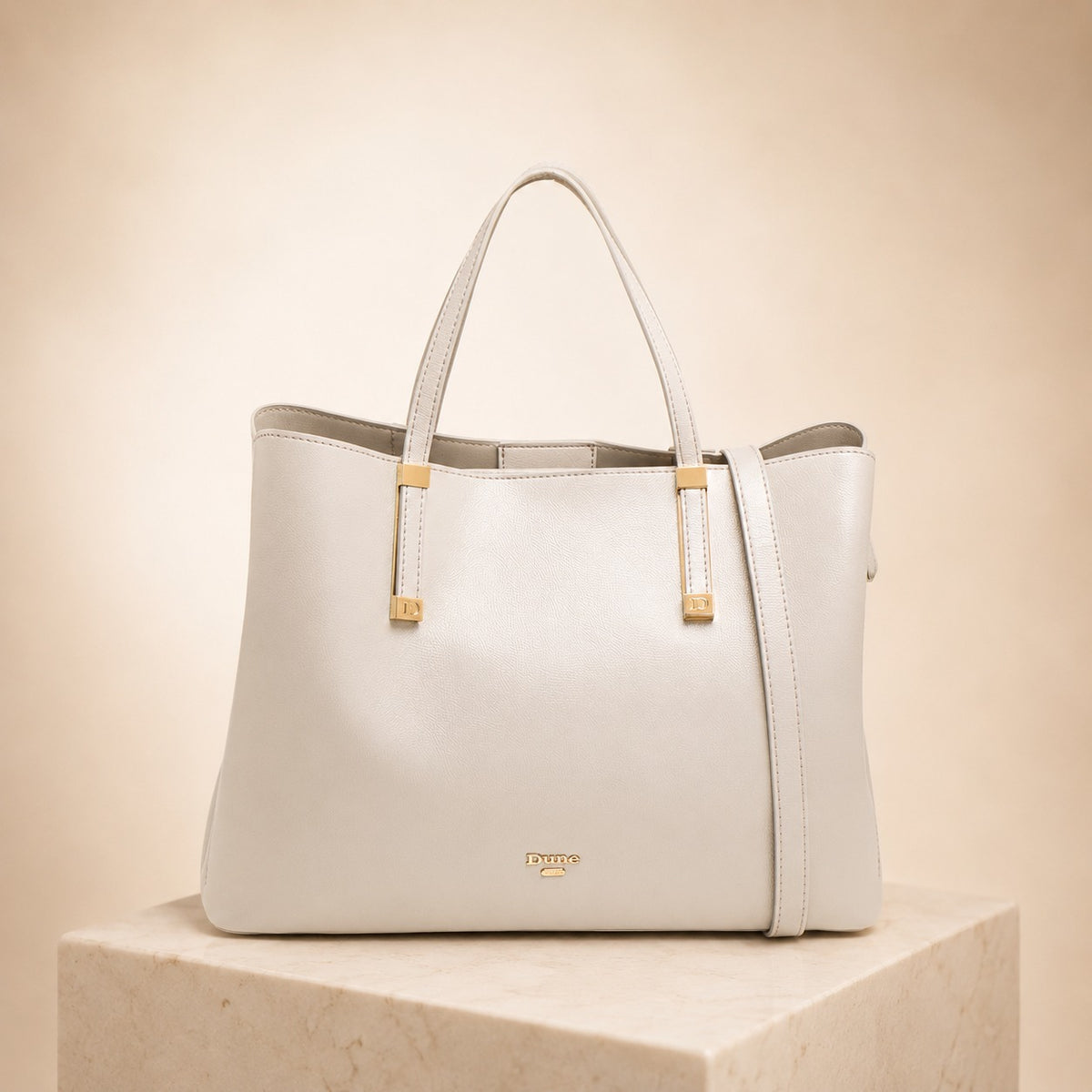Dune London Grey Tote Shoulder Bag