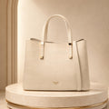 Dune London Beige Croc Effect Handbag