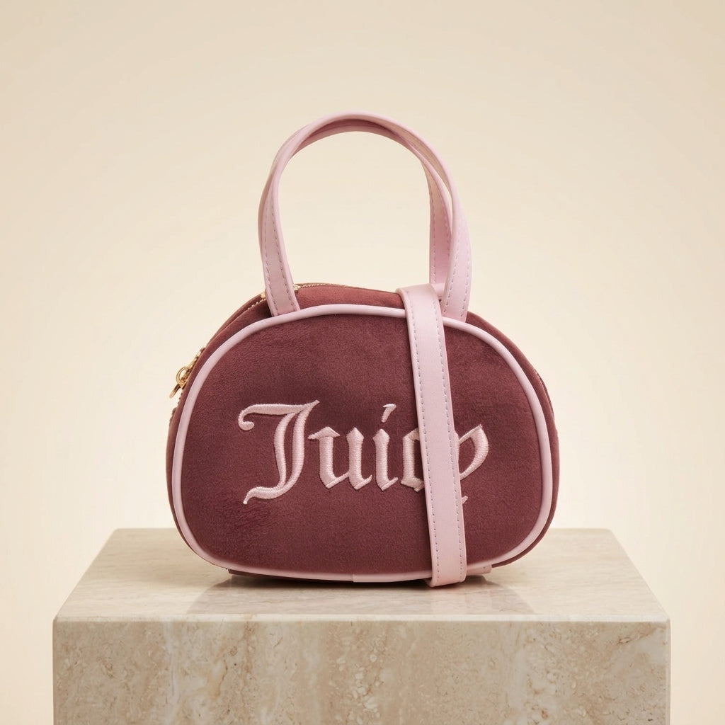 Juicy Couture Burgundy Grab Bag