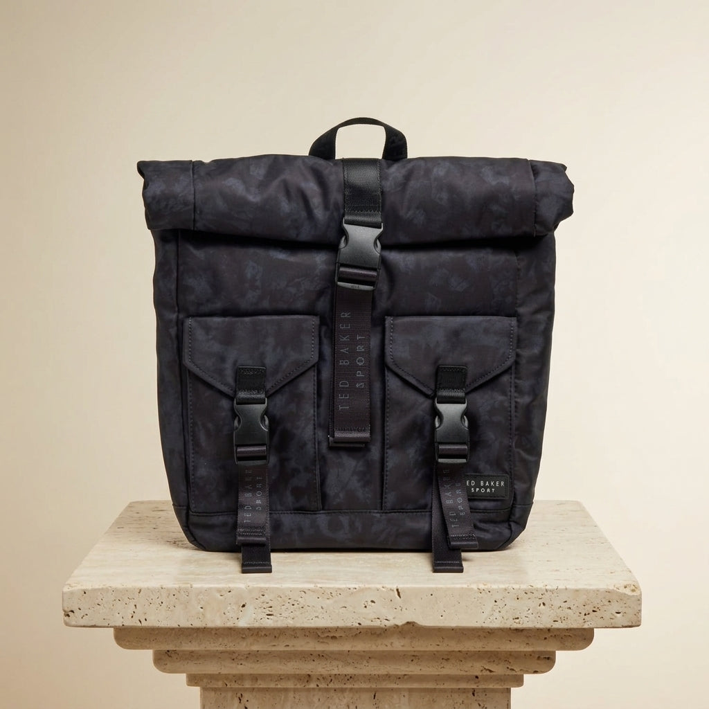 Ted Baker Sport Black Letica Backpack