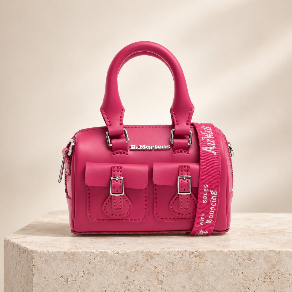 Dr Martens Fuchsia Pink Mini Top Handle Cross Body Bag