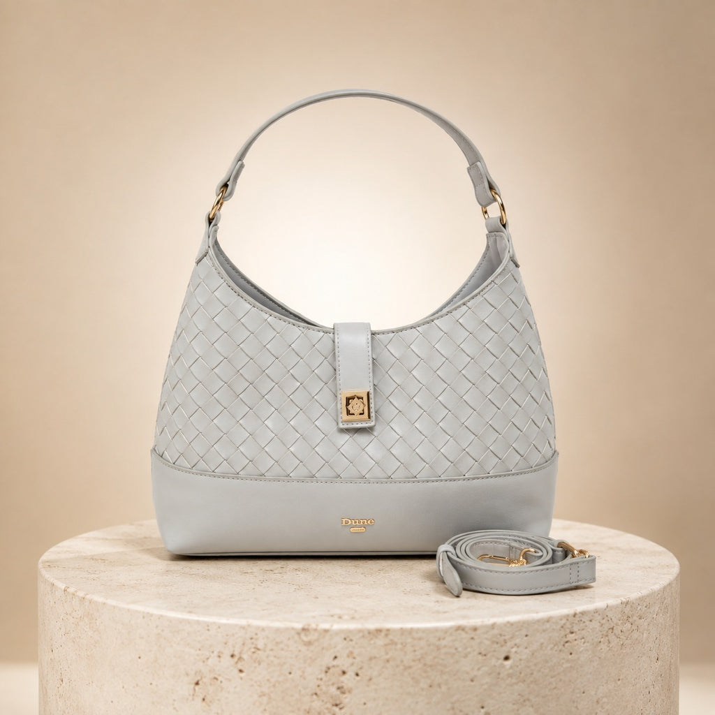 Dune London Grey Doey Shoulder Bag