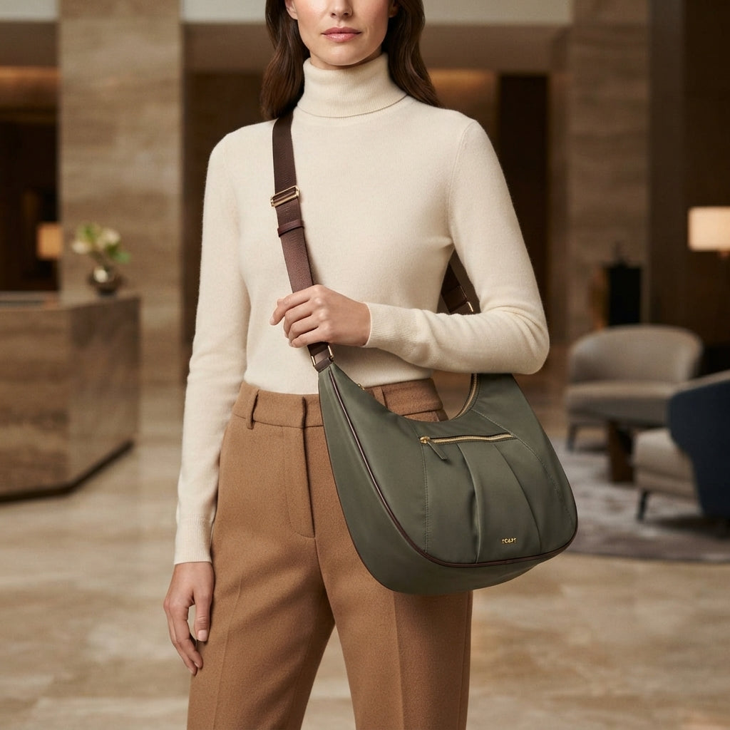 Osprey London Khaki Nomad Shoulder Bag