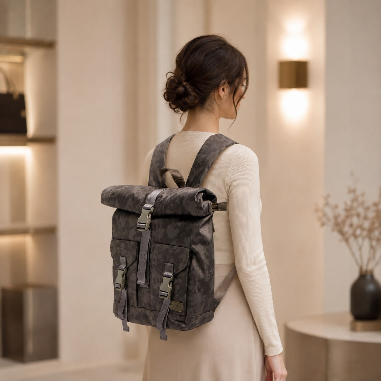 Ted Baker Sport Walnut Shadow Backpack