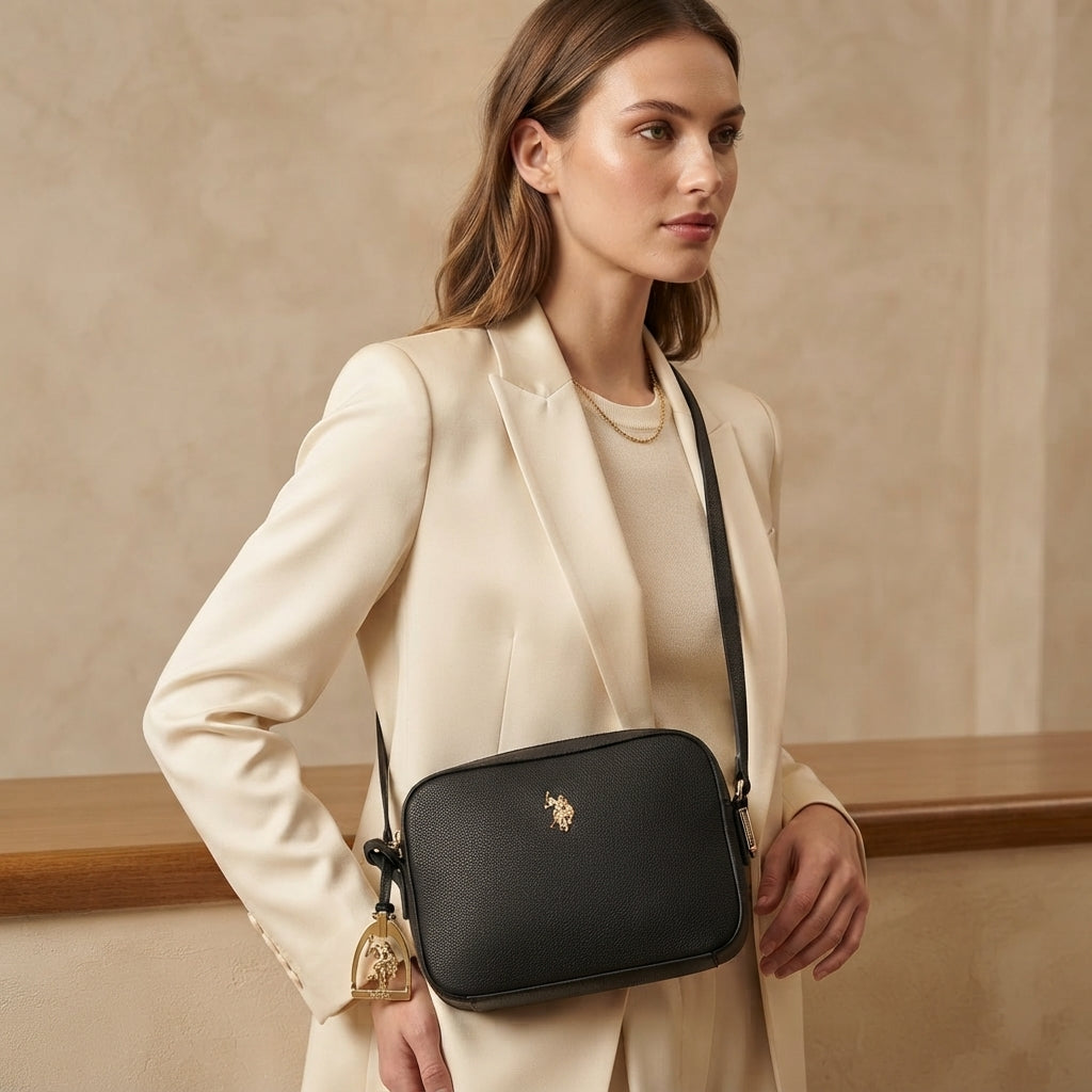 U.S. Polo Assn. Black Cross Body Bag