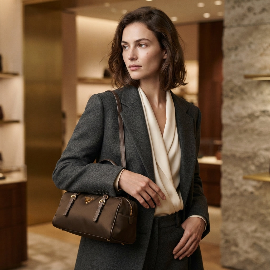 U.S. Polo Assn. Brown Houston Tote Bag