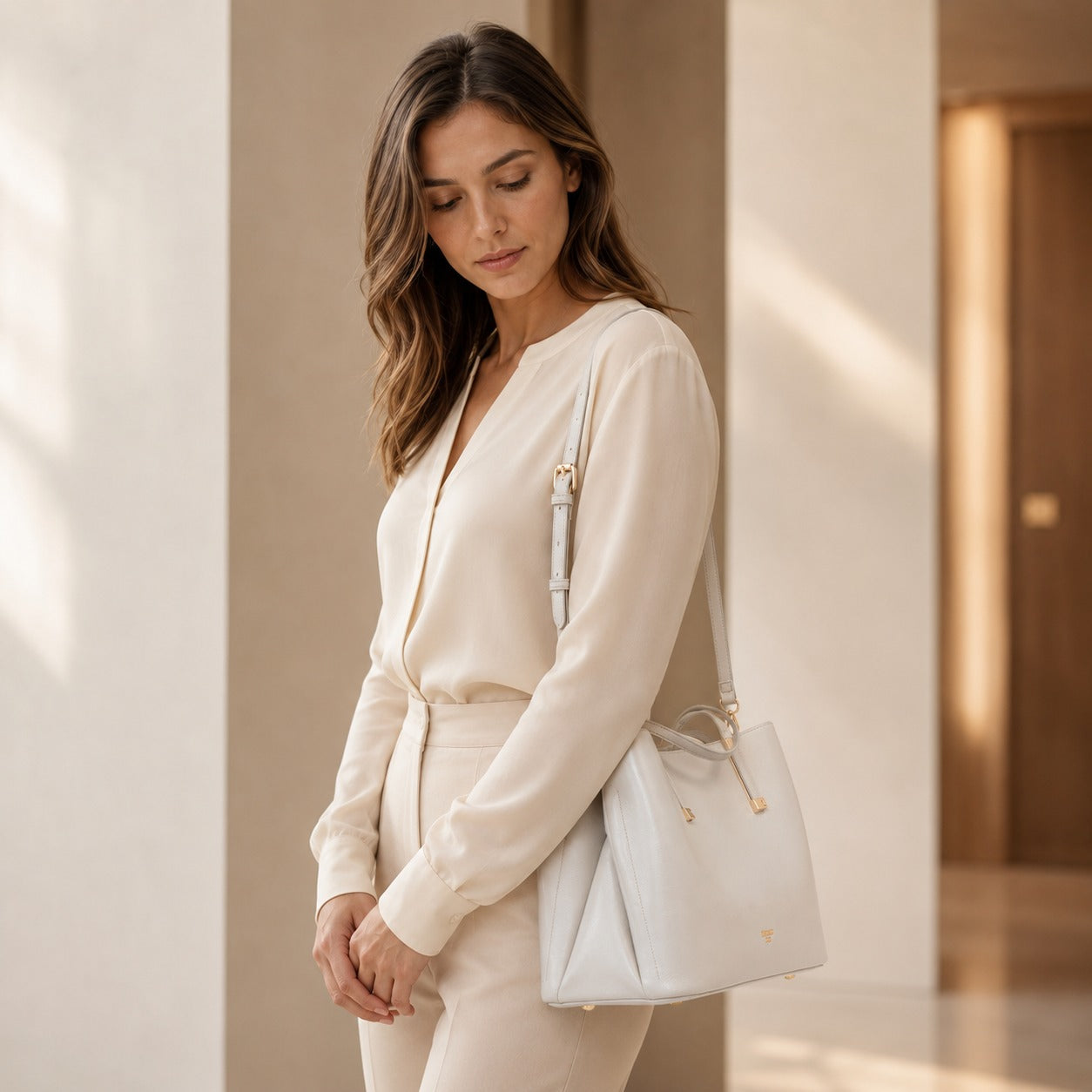 Dune London Grey Tote Shoulder Bag