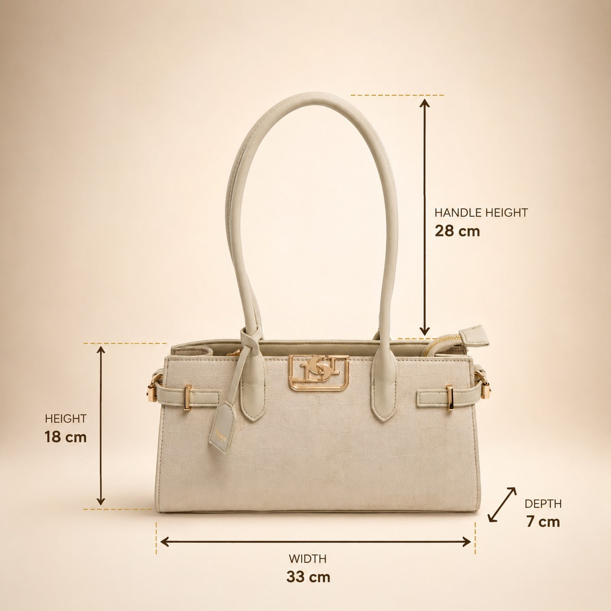 Dune London Beige Shoulder Bag