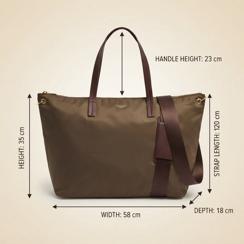 Osprey London Large Brown Nomad Weekender Bag
