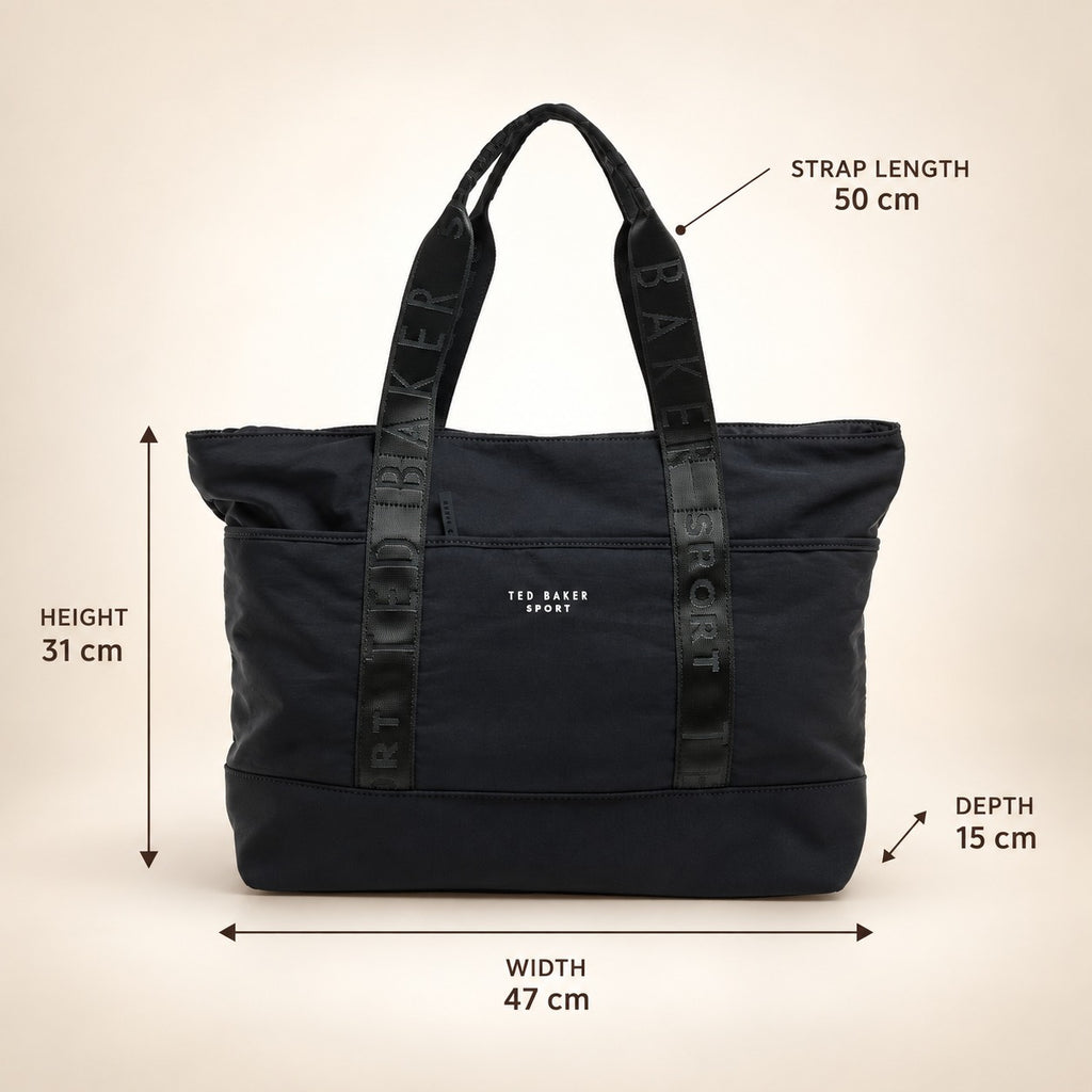 Ted Baker Large Black Tote Bag