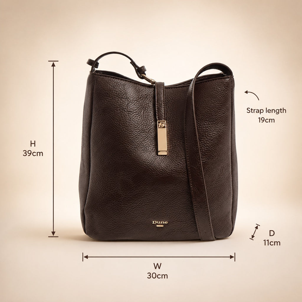 Dune London Brown Shoulder Bag