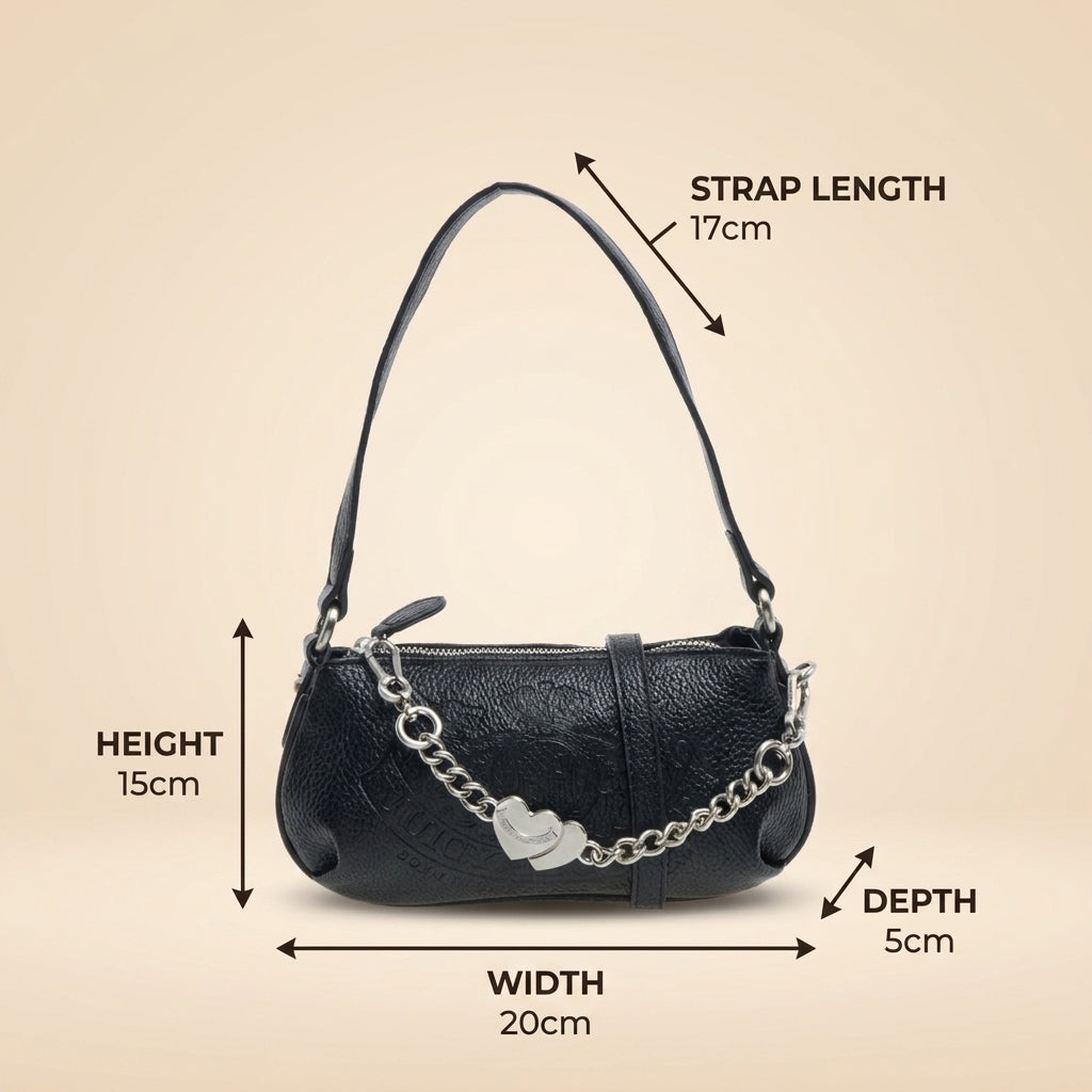 Juicy Couture Black Shoulder Bag