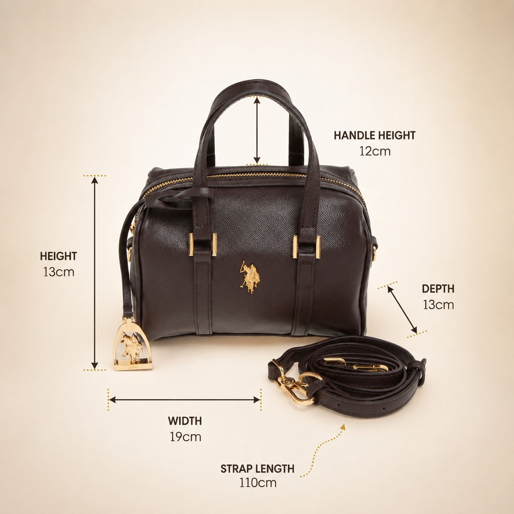 U.S. Polo Assn. Dark Brown Jones Bowling Bowl