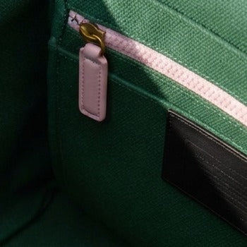 Kurt Geiger Green & Pink Tote Bag