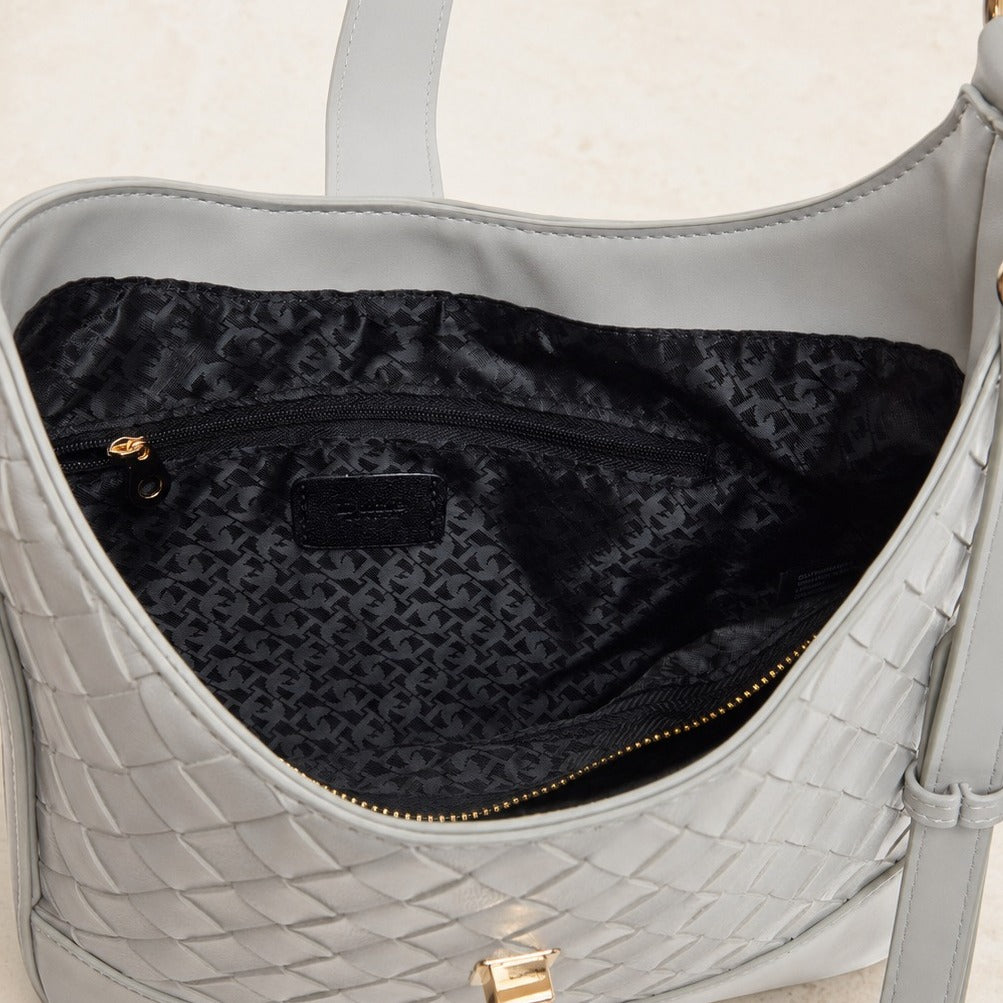 Dune London Grey Doey Shoulder Bag