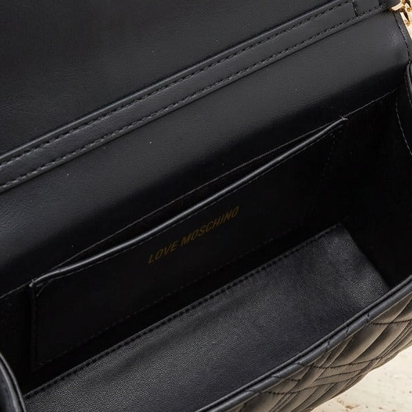 DKNY Black Crescent Shoulder Bag