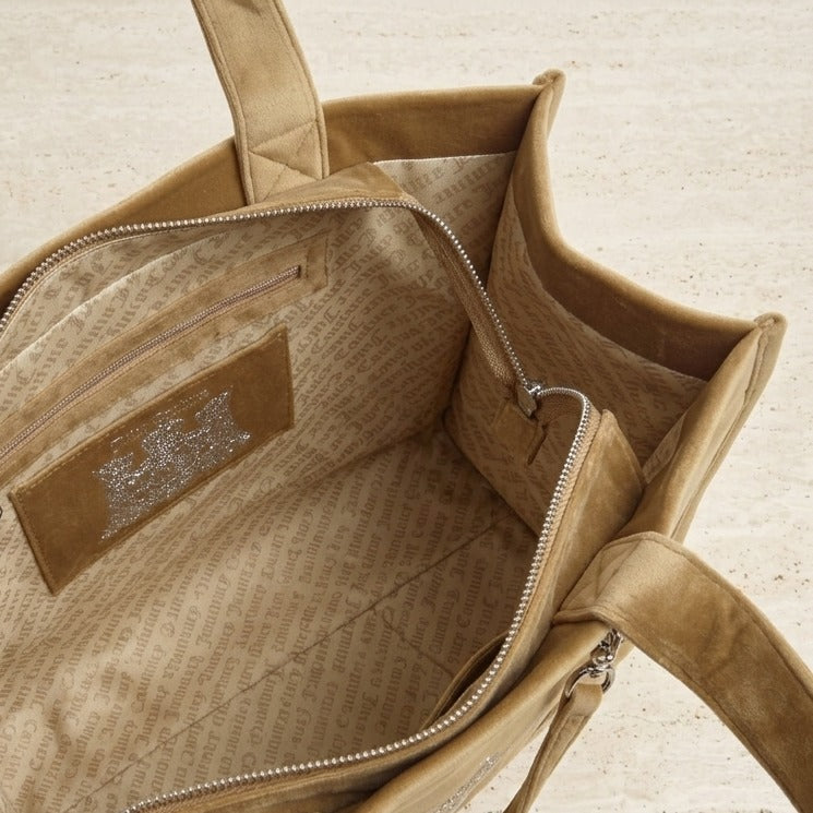 Juicy Couture Beige Frida Shopping Tote With Wallet