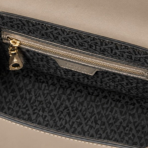 Dune London Grey Discuss Structured Satchel Handbag