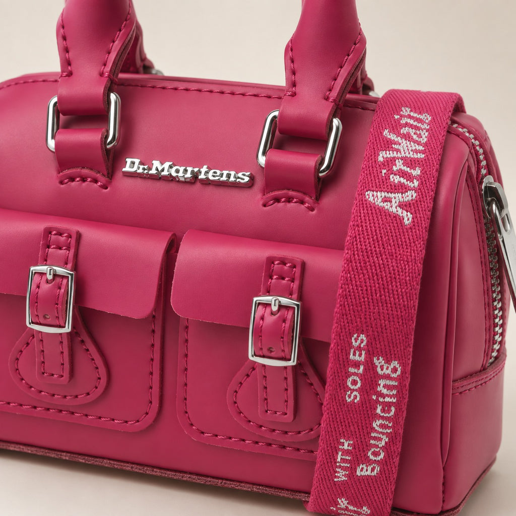 Dr Martens Fuchsia Pink Mini Top Handle Cross Body Bag
