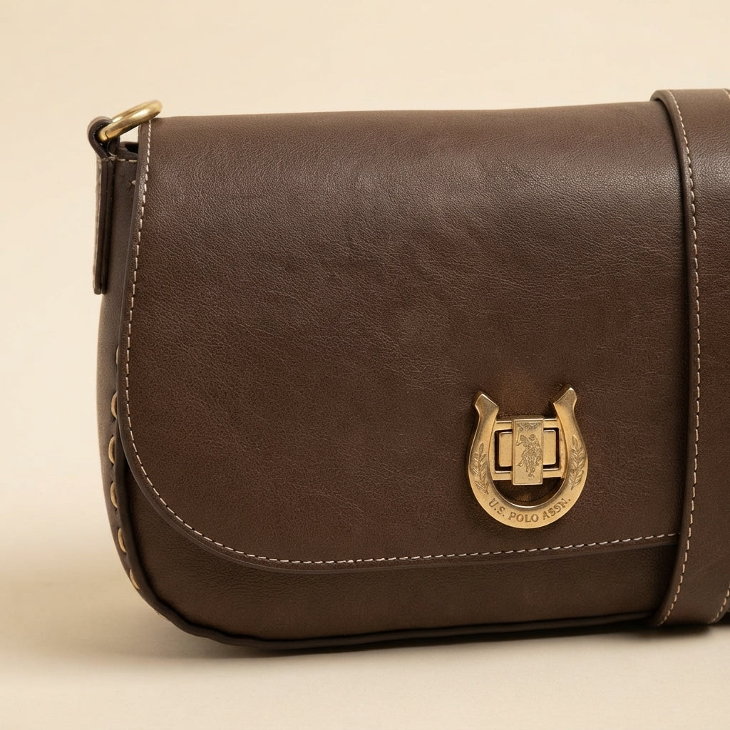 U.S. Polo Assn. Brown Cross Body Bag