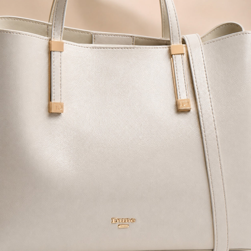 Dune London Grey Tote Shoulder Bag
