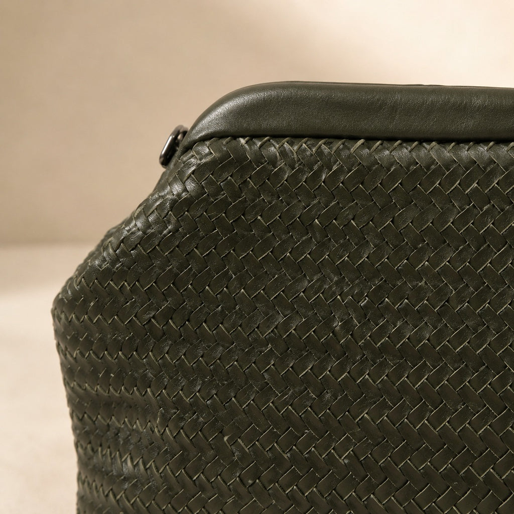 Rehard Leather Cross Body Bag