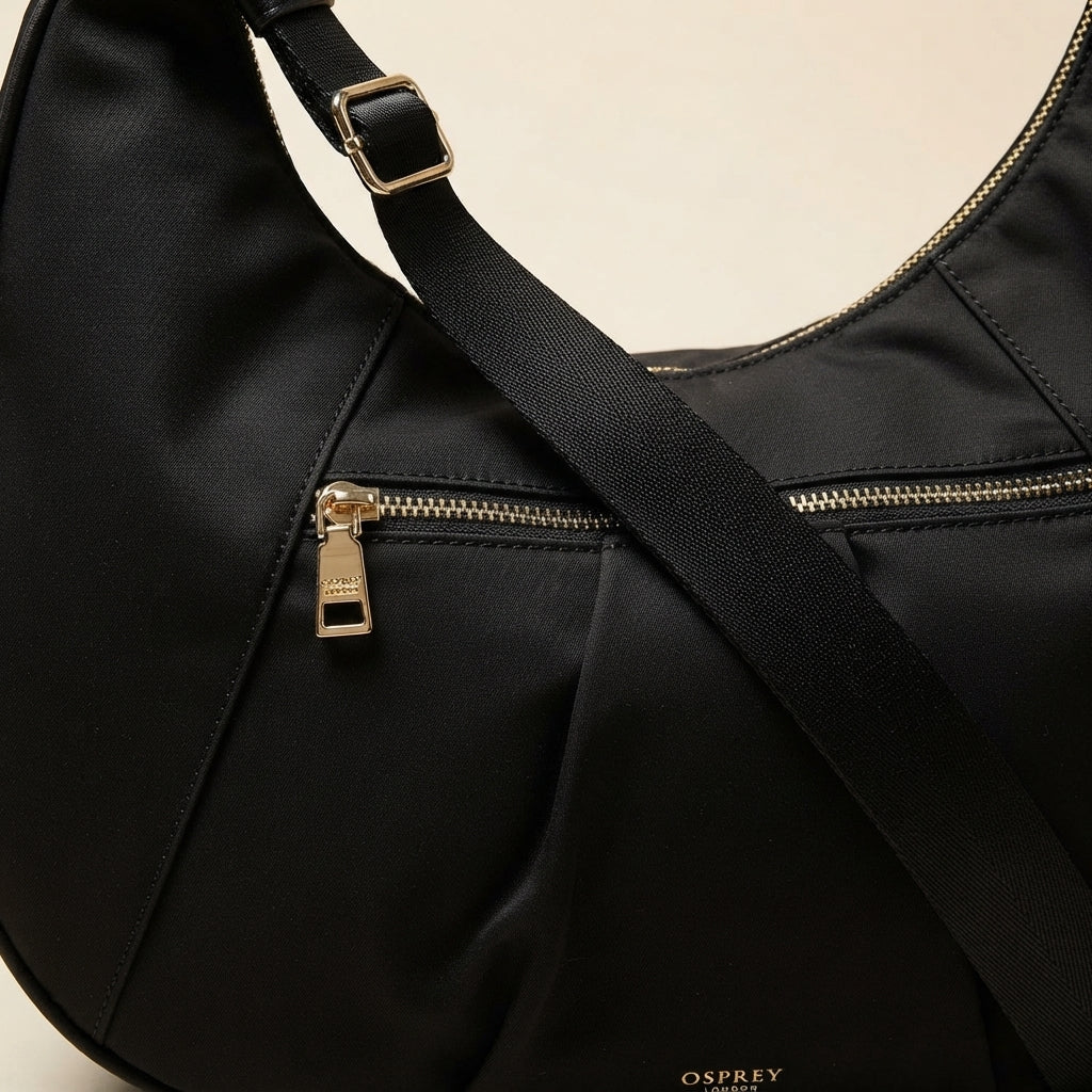 Osprey London Black Nomad Shoulder Bag