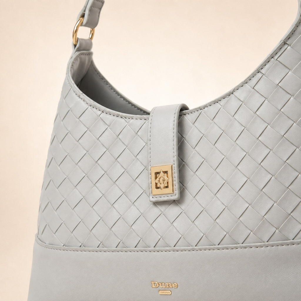 Dune London Grey Doey Shoulder Bag