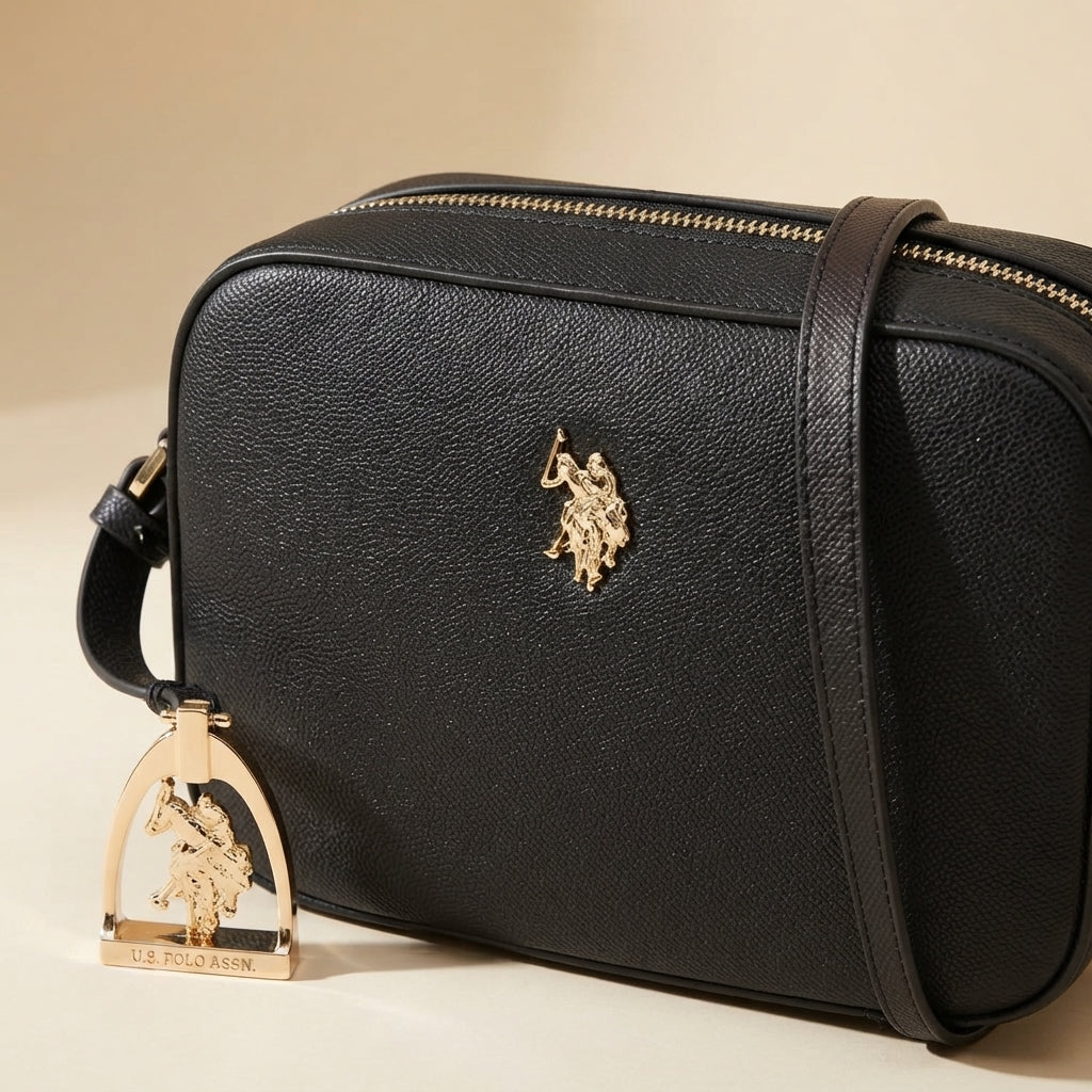 U.S. Polo Assn. Black Cross Body Bag