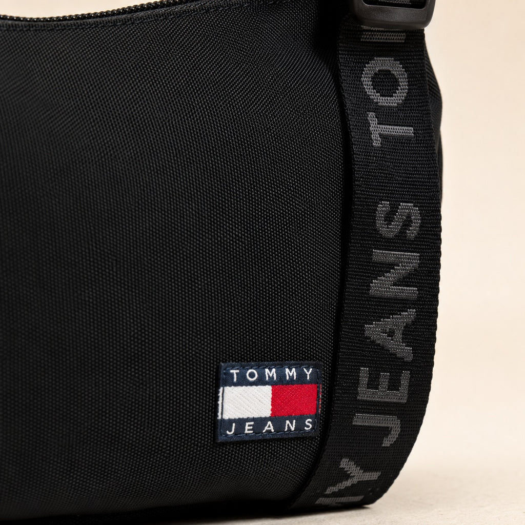 Tommy Jeans Black Crescent Shoulder Bag