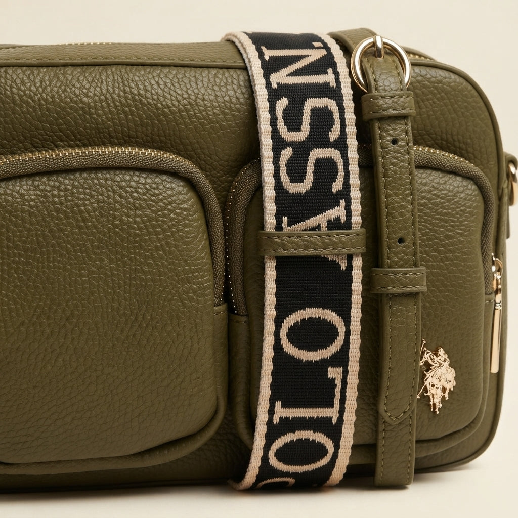 U.S. Polo Assn. Olive Crossbody Bag