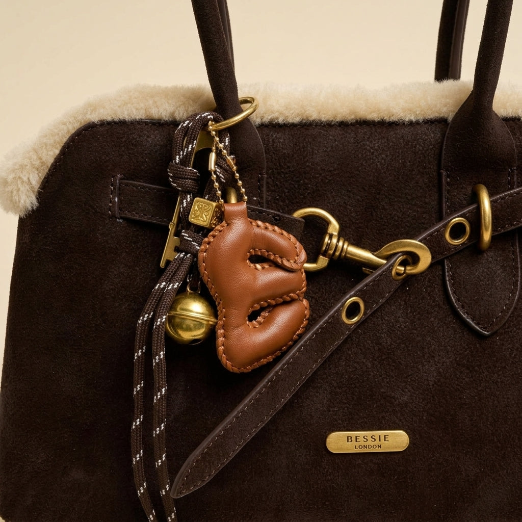 Bessie London Brown Crossbody Bag
