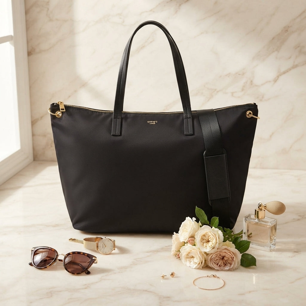 Osprey London Black Weekender Bag