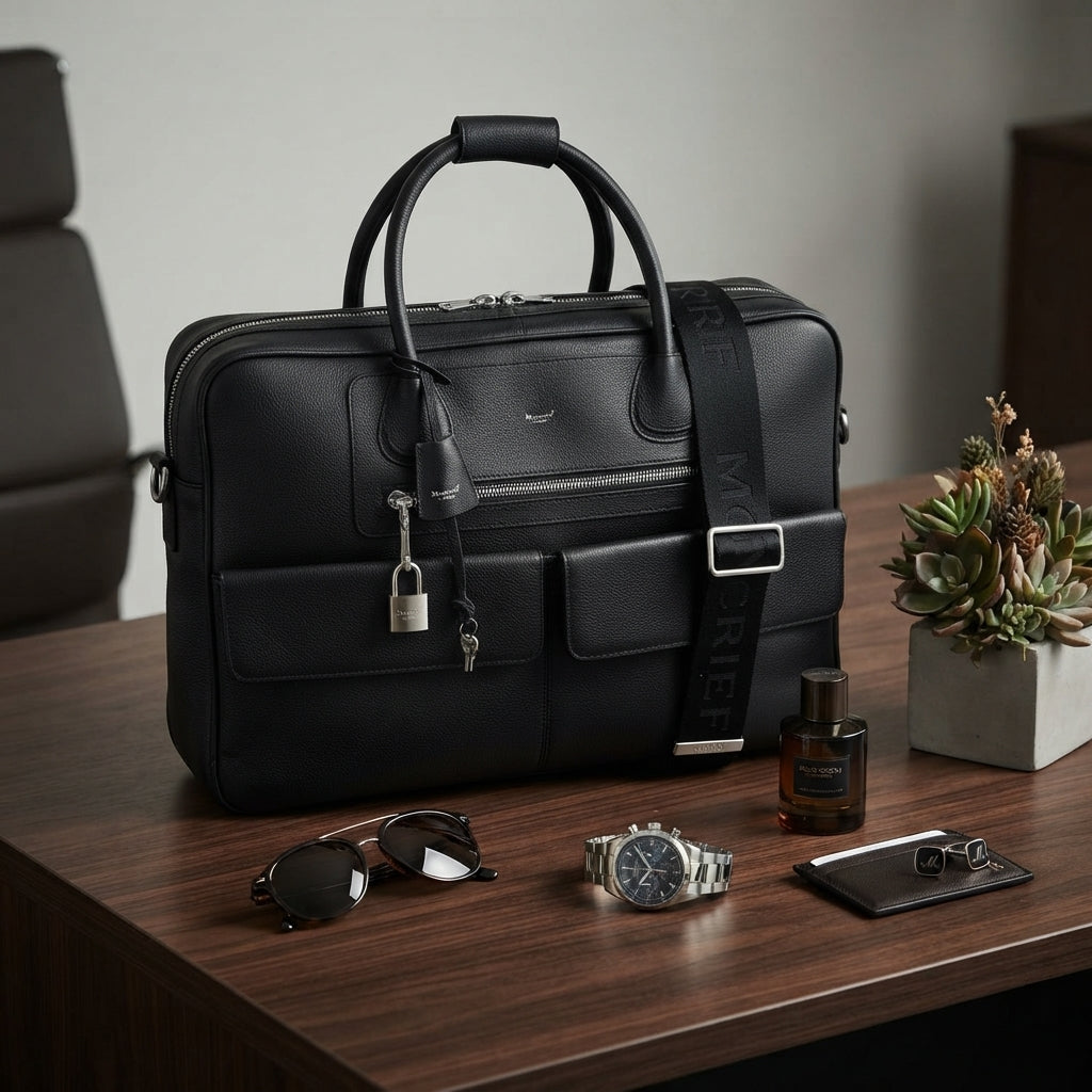 Moncrief Black Weekender Bag