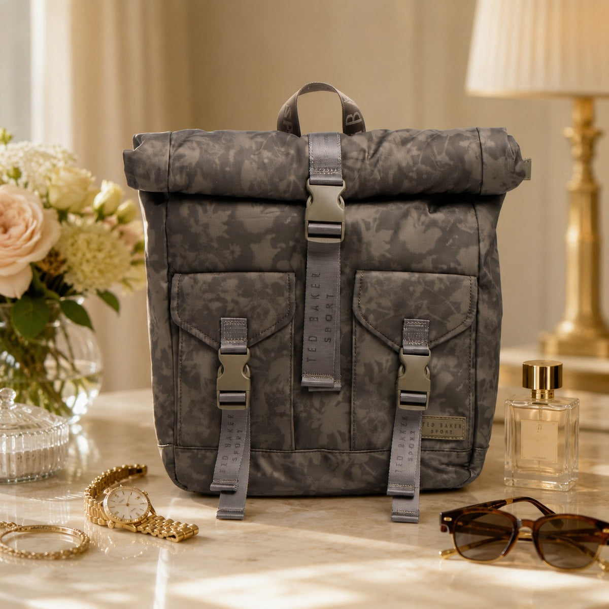 Ted Baker Sport Walnut Shadow Backpack