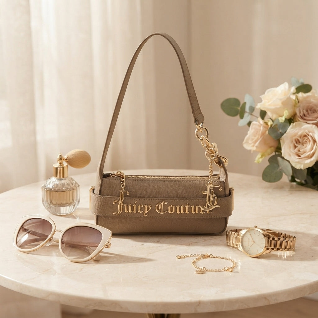 Juicy Couture Brown Jasmine Hobo Bag