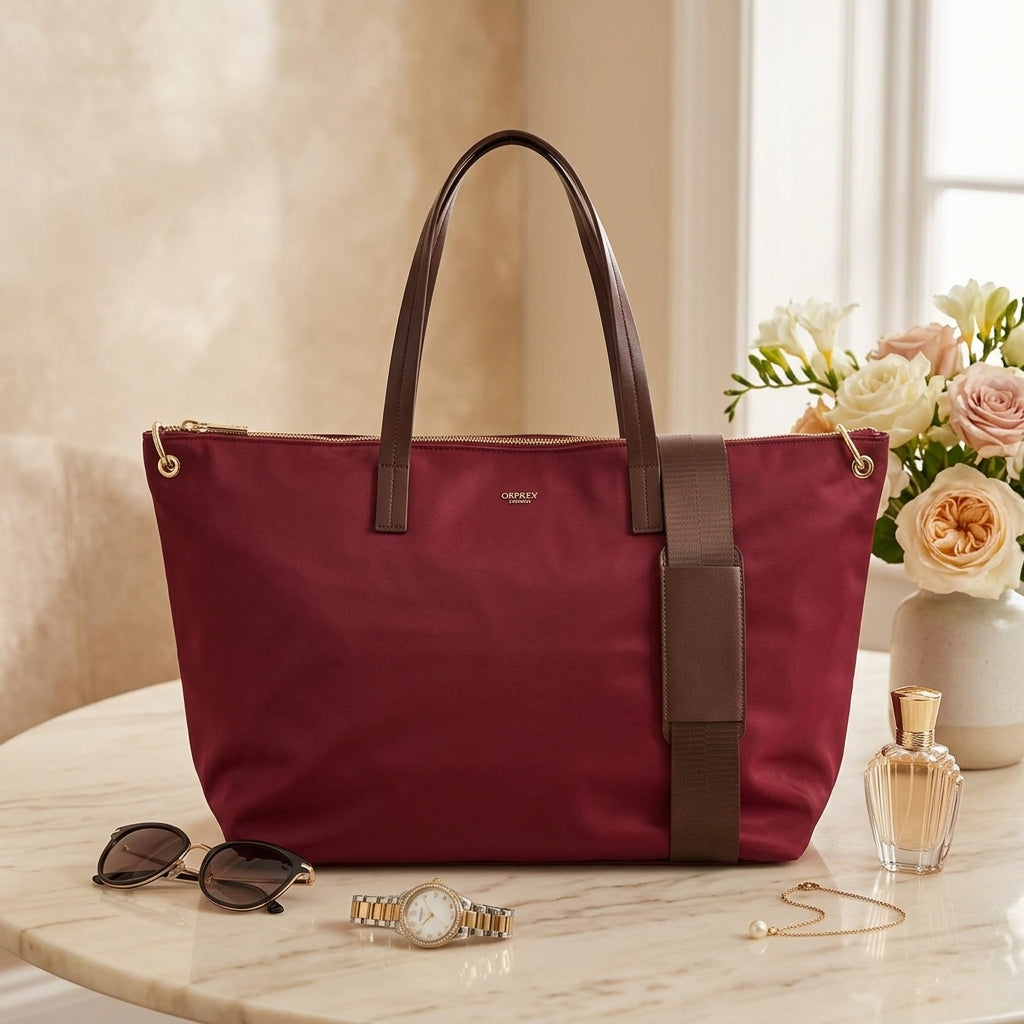 Osprey London Burgundy Nomad Weekender Bag