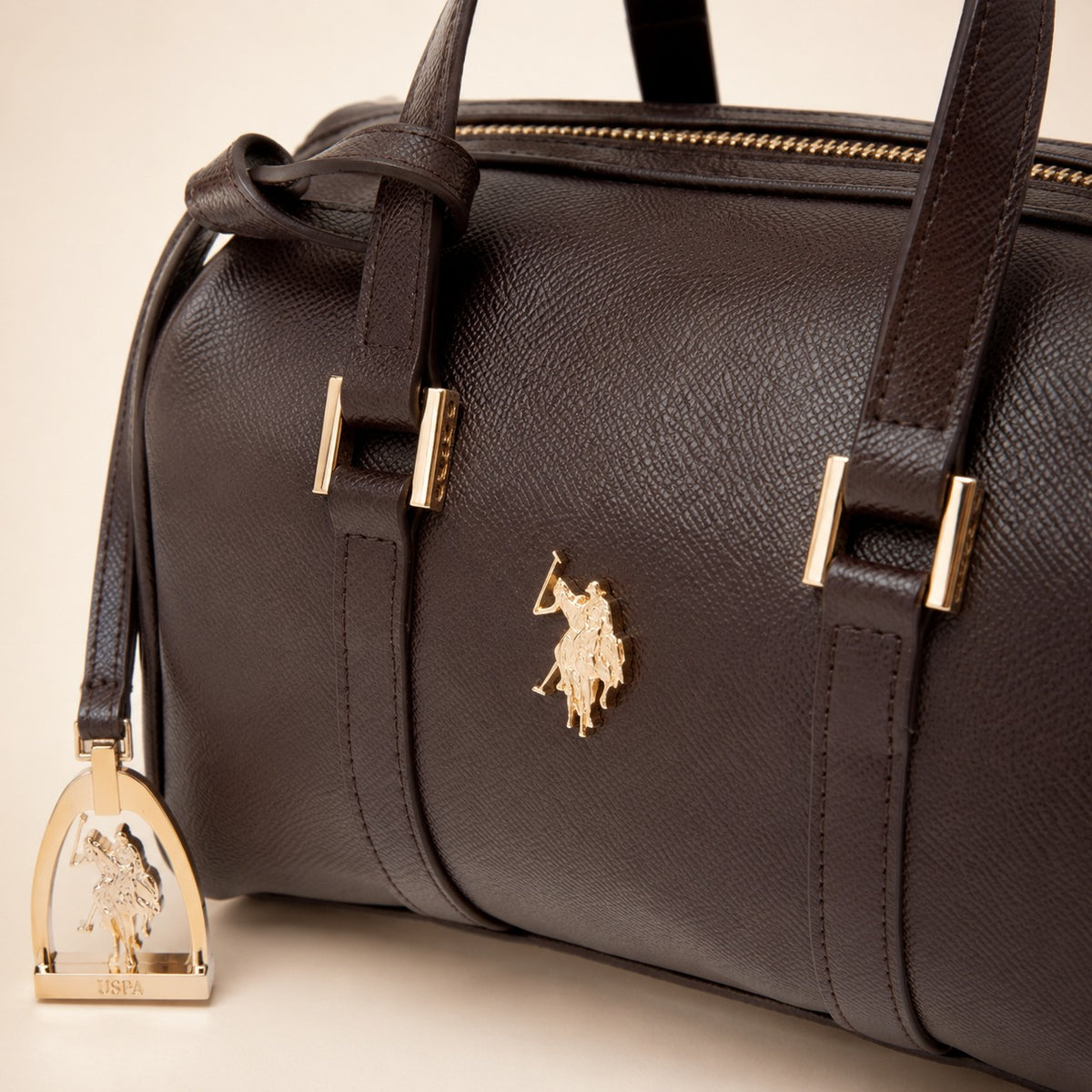 U.S. Polo Assn. Dark Brown Jones Bowling Bowl